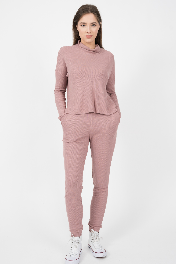 PANTS in MAUVE